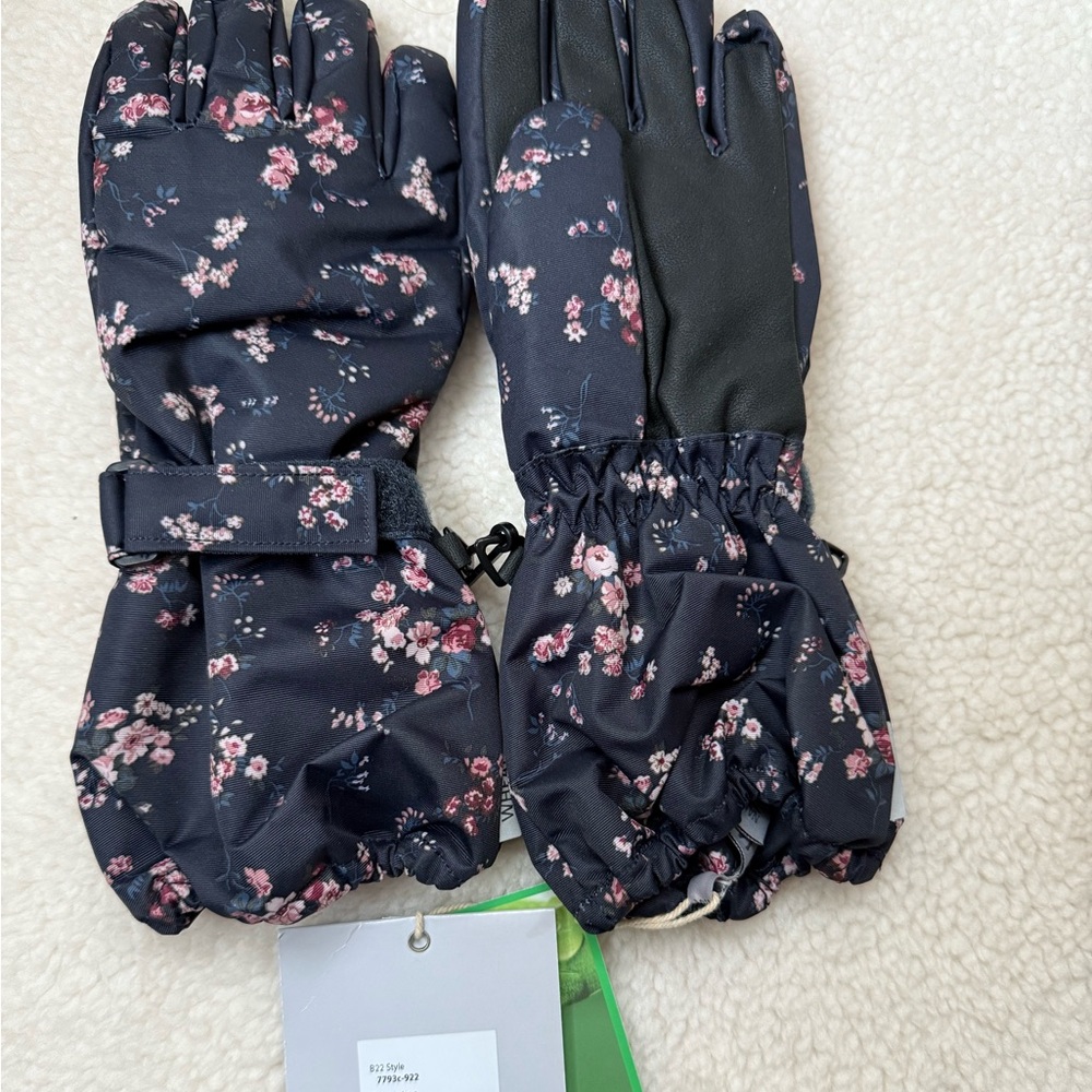 Kid’s wheat MITTENS TECH snow gloves